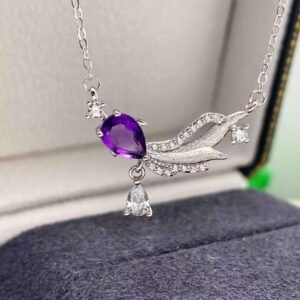 S925 Amethyst Pendant